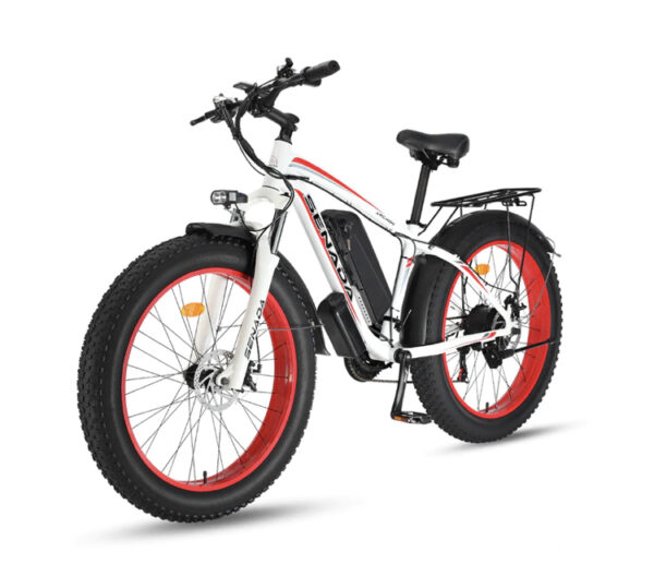 Senada Archon Pro UL Certified 1000W 48V 20Ah 26" Fat Tire Long Range Beach Snow Mountain eBike with Rear Rack & Fenders - Image 9