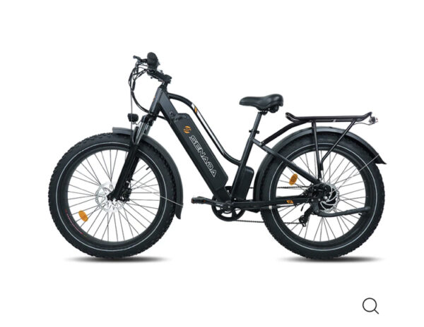 All New Upgraded Senada Herald 1000w 48v 21Ah Long Range Fat Tire Step thru Mountain Beach Snow Electric Bike + Rear Rack & Fenders - Image 2