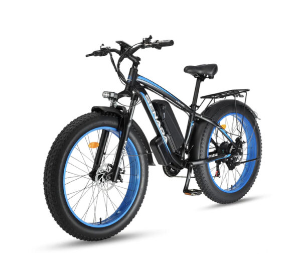 Senada Archon Pro UL Certified 1000W 48V 20Ah 26" Fat Tire Long Range Beach Snow Mountain eBike with Rear Rack & Fenders - Image 5