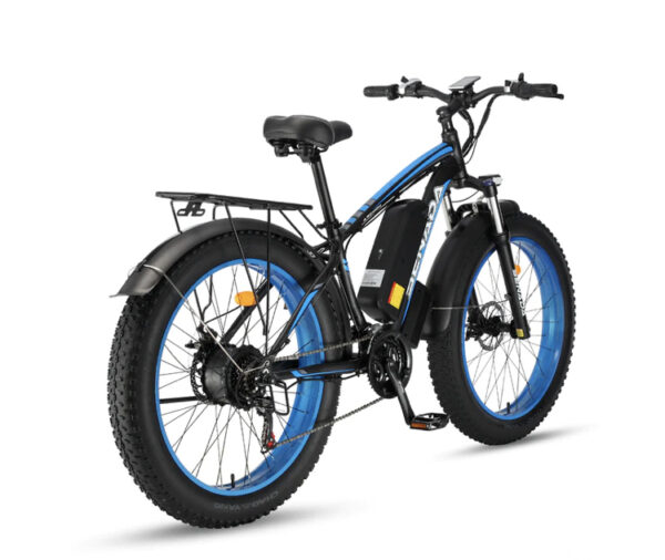 Senada Archon Pro UL Certified 1000W 48V 20Ah 26" Fat Tire Long Range Beach Snow Mountain eBike with Rear Rack & Fenders - Image 3