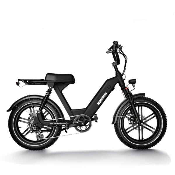 Himiway Escape Pro 20” Moped Style Fat Tire 750W 48V 17.5 Ah Long Range Electric Bike