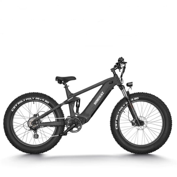 Himiway Cobra Electric Mountain Bike 750W 48V 20Ah Long Range Up To 80 Miles Per Charge