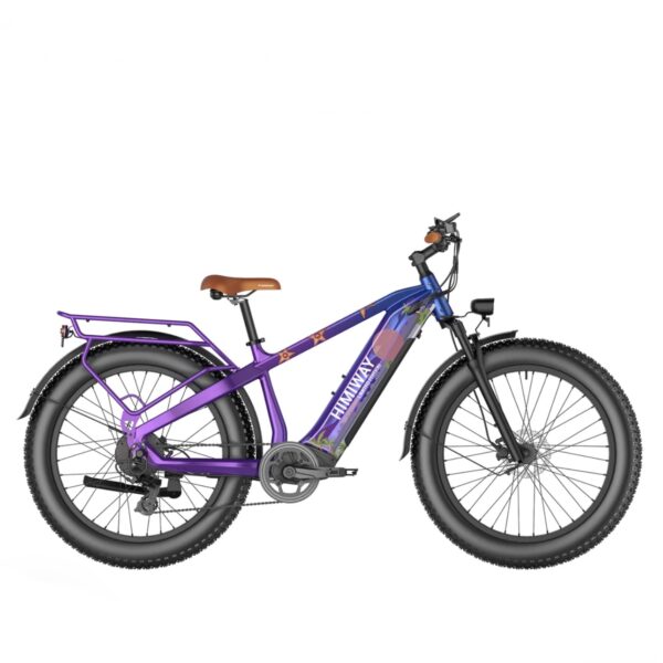 Himiway Zebra 26” Premium Themed Edition 750W 48V 20Ah All-Terrain Electric Fat Bike