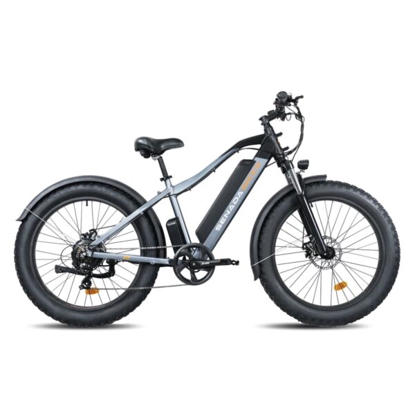 All New Upgraded Senada Saber Long Range All Terrain 26” Fat Tire Mountain Beach Snow 1000w 48v 21Ah Electric Bike - Image 3