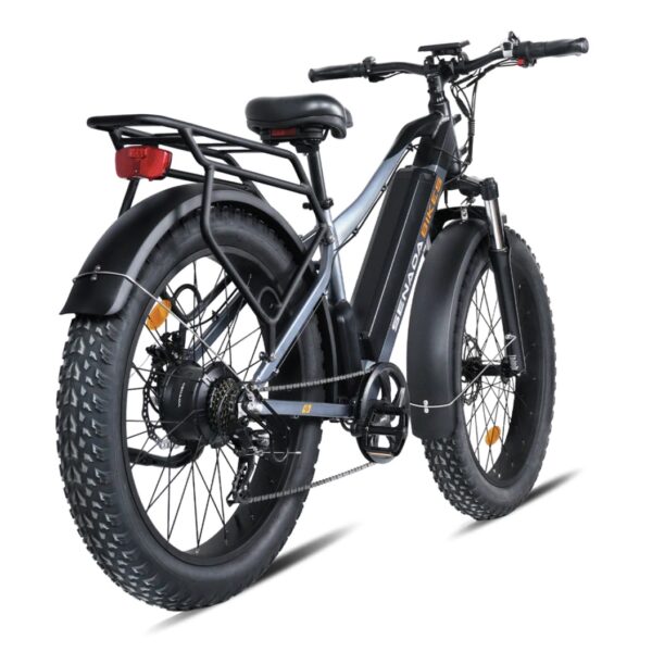 All New Upgraded Senada Saber Long Range All Terrain 26” Fat Tire Mountain Beach Snow 1000w 48v 21Ah Electric Bike - Image 4