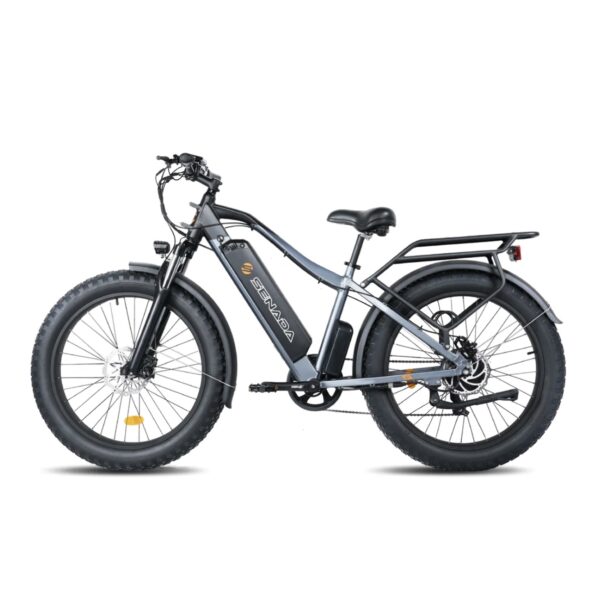 All New Upgraded Senada Saber Long Range All Terrain 26” Fat Tire Mountain Beach Snow 1000w 48v 21Ah Electric Bike - Image 5