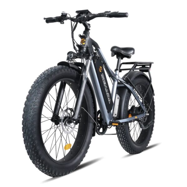 All New Upgraded Senada Saber Long Range All Terrain 26” Fat Tire Mountain Beach Snow 1000w 48v 21Ah Electric Bike - Image 6